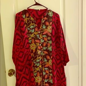 Agha noor Silk kurta